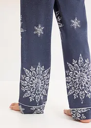 Pyjamas med knappslå, bonprix