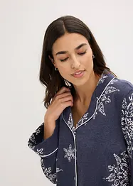 Pyjamas med knappslå, bonprix