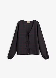 Oversized blus av mjuk viskos, bonprix