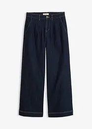 Wide Leg Jeans High Waist med bekväm midja, bonprix