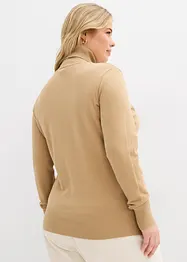 Polotröja i basmodell, bonprix