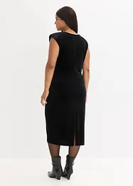 Midiklänning i mjuk sammet, bonprix