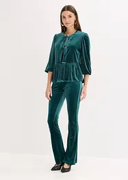 Leggings i mjuk sammet, bonprix