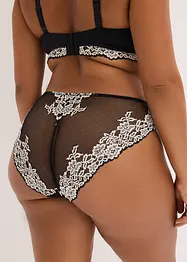 Trosa av tvåfärgad spets (2-pack), bonprix