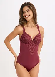 Stringbody med vadderade axelband, bonprix