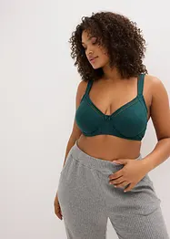 BH med bygel och ekologisk bomull (2-pack), bonprix