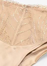 Braziliantrosa med broderi, bonprix