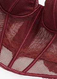 Korselett med elegant spets, bonprix