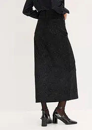 Kjol i bomull med stretch, bonprix