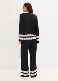 Pyjamas i mjuk viskosmix, bonprix
