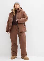 Skidbyxa i funktionsmaterial, vadderad, med snölås, bonprix