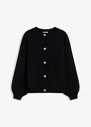 Cardigan med dekorativa knappar, bonprix