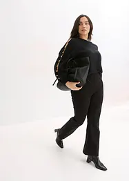 Tröja med metallpärlor, bonprix