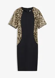 Miniklänning med paljetter, bonprix