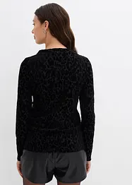 Långärmad jerseytopp, bonprix