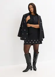 Minikjol i bomull, bonprix