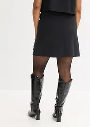 Minikjol i bomull, bonprix