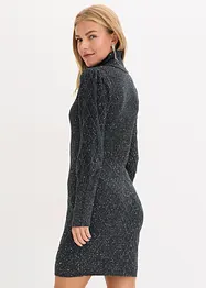 Stickad klänning, bonprix