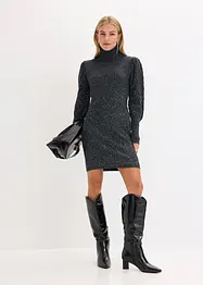 Stickad klänning, bonprix