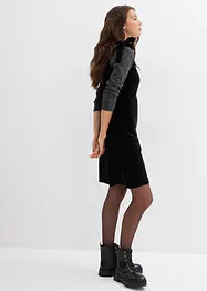 Miniklänning i mjuk sammet, bonprix