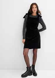 Miniklänning i mjuk sammet, bonprix