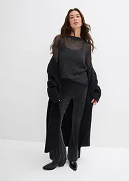 Utsvängda leggings med glitter, bonprix