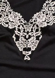 Body utan bygel i mjuk modal med spets, bonprix