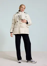 Mammajacka med urtagbar fleecejacka, bonprix