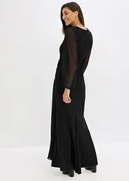 Maxiklänning med strassapplikationer, bonprix