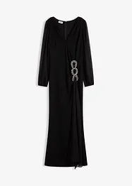 Maxiklänning med strassapplikationer, bonprix