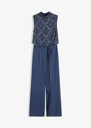 Jumpsuit med pärlbroderi, bonprix