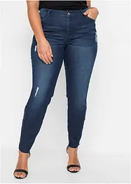 Skinny Jeans Mid Waist, kroppade, bonprix