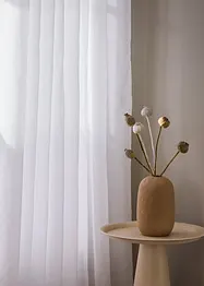 Gardin med återvunnen polyester och fint strukturerad yta (1-pack), bonprix