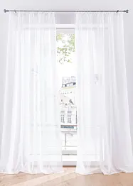 Gardin med återvunnen polyester och fint strukturerad yta (1-pack), bonprix