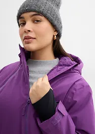 Vattentät funktionsjacka med fleecefoder, bonprix