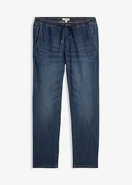 Tunna dra på-jeans, Regular Fit, Straight, bonprix