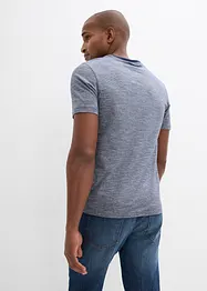 T-shirt med bekvämt snitt i ren bomull (2-pack), bonprix