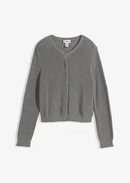 Cardigan av yllemix med dekorativa knappar, bonprix
