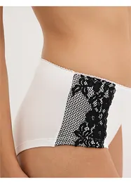 Maxihipstertrosa med ekologisk bomull (4-pack), bonprix