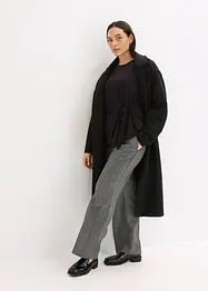 Långärmad topp av mjuk viskosmix, bonprix