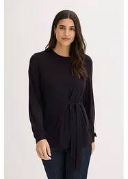 Långärmad topp av mjuk viskosmix, bonprix