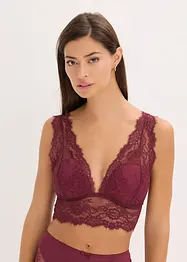 Bralette av mjuk spets, bonprix