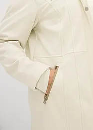 Stretchig lång softshelljacka, vattenavvisande, bonprix