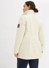 Stretchig lång softshelljacka, vattenavvisande, bonprix