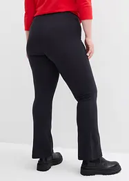 Utsvängda leggings i bomullsmix (2-pack), bonprix