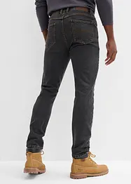 Classic Fit jeans med resår i sidan av midjan, Straight, bonprix