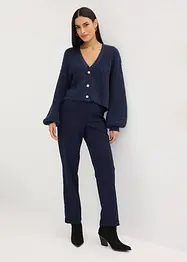 Cardigan med glittergarn i oversizemodell, bonprix