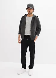 Joggingbyxa med fickor med dragkedja, bonprix