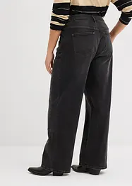 Jeans Wide Leg Mid Waist, bonprix