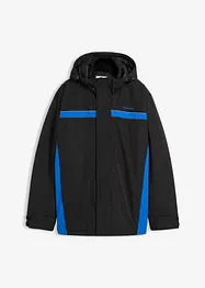 Vattentät funktionsjacka med avtagbar huva, bonprix